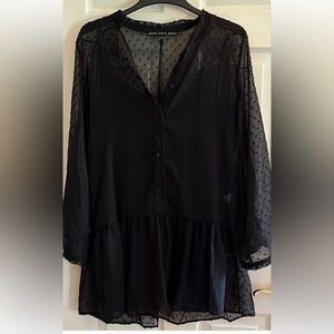 HYFVE tunic top from dry goods size large. Daughter wore as mini dress.